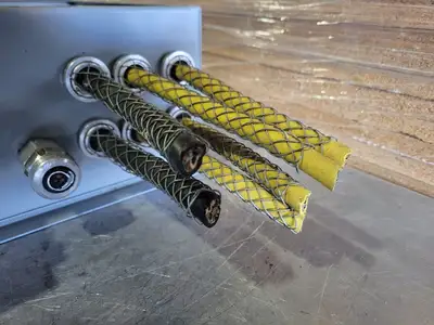 Electrical Enclosure 11"x13"x6.5" w/ Terminals and Wiring