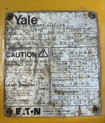USED YALE GLC060RC