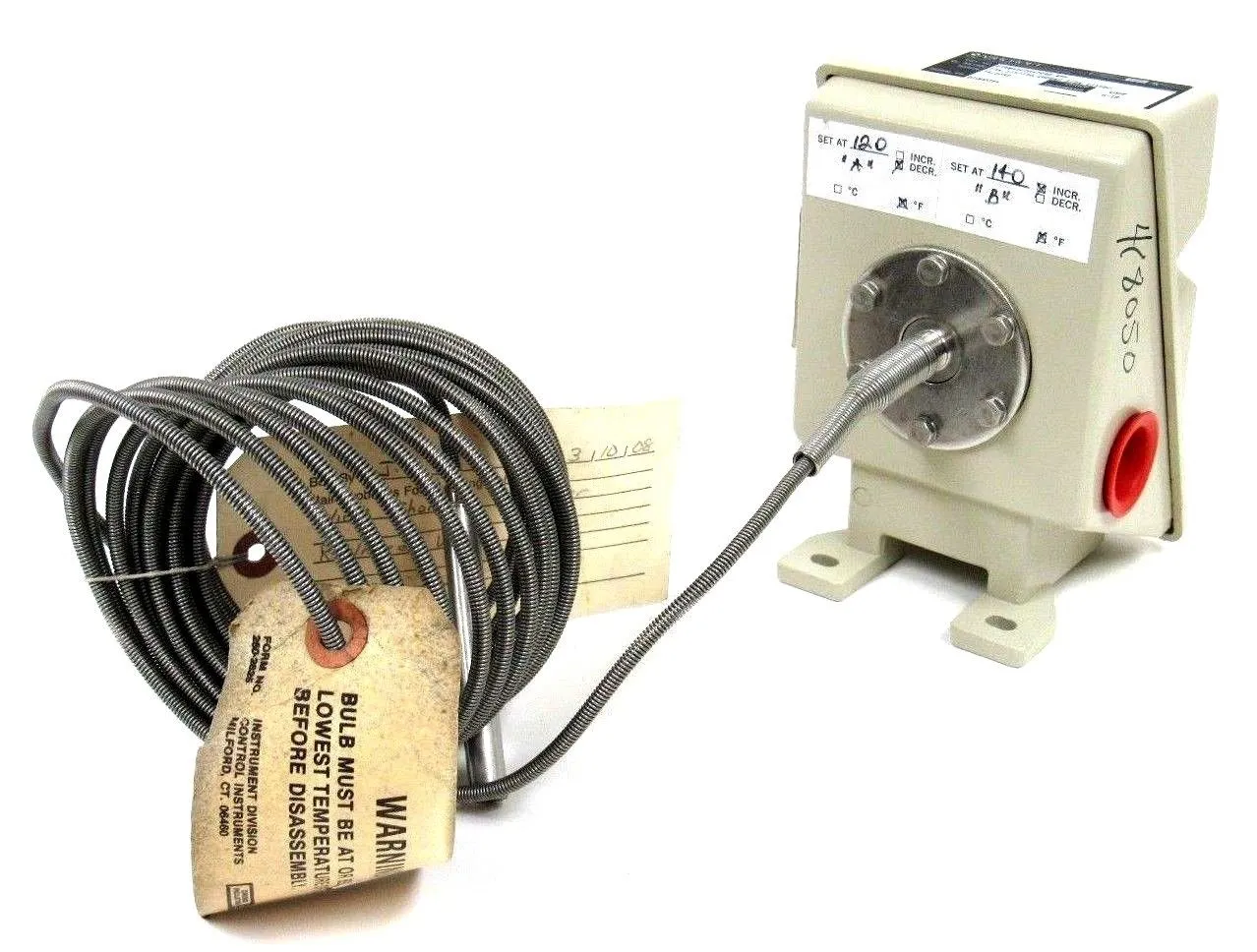 NEW ASHCROFT 390C134-14 TEMPERATURE SWITCH LTDN4GG20A7030-XFS 390C13414