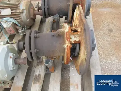 USED Wanner Engineering Stan-Cor Pump Impeller With motor, KYNAR