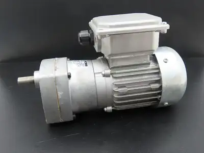 Bison 017-175-0025 Offset Parallel Gearmotor 0.08Hp 230VAC 25.2:1 Ratio 63rpm