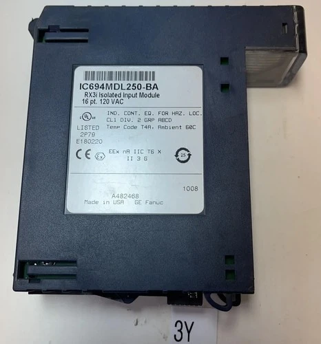 Used GE Fanuc IC694MDL250-BA Computer Accessories Indiana US | J&J Industrial Supply #1075947