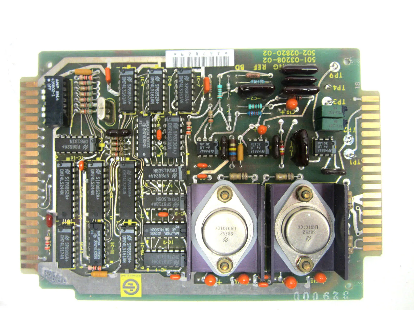 USED Giddings & Lewis 501-03208-02 502-02820-02 Digitizing Ref Board 5010320802