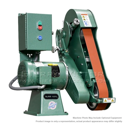 BURR KING MODEL 960-250 Belt Grinders | Sierra Victor Industries (1)