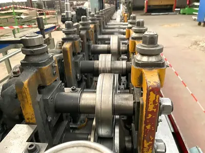 USED JIDET ROLLFORMING LINE WITH 7 TOOL SETS
