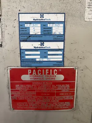USED PACIFIC PF110-OBS