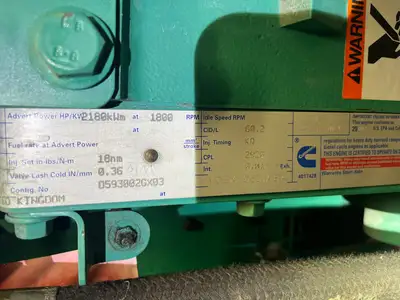 USED CUMMINS 2000DQKC-628