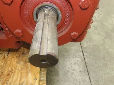 Textron Cone Drive UU60-120 Double Reduction Gearbox 625:1 Speed Reducer 2.88RPM