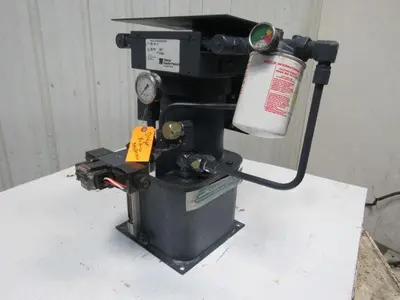 Flodyne Hydradyne 1/2HP Hydraulic Power Pump Unit 650psi .0.42GPM 1-1/2 Gal.