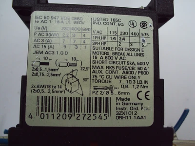 USED Siemens Does Not Apply