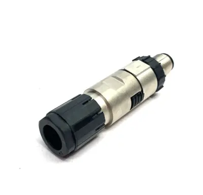 USED SIEMENS FASTCONNECT M12 PLUG PRO 2X2 M12 PLUG-IN CONNECTOR
