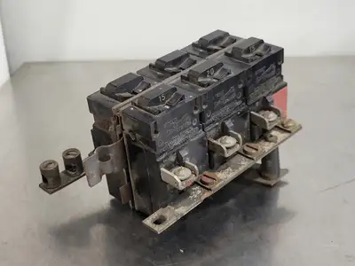 Pushmatic Circuit Breaker Assembly, 3x20 Amp, 3x15 Amp
