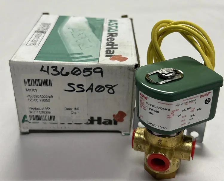 Used ASCO HB8320A005MB Solenoid Valves Ohio US | Surplus Asset Holdings #1235994