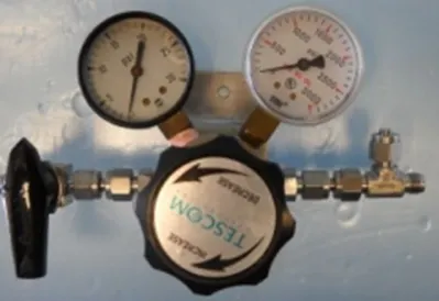 Used TESCOM HPS500-80-326-DK Air Pressure Regulators Texas US | Bamko Surplus Process Equipment #940238