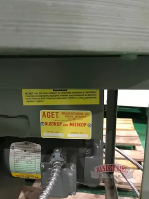 USED AGET VCM-2U MIST COLLECTOR