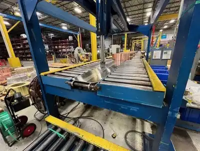 6,000# x 60" K&S Banding Line Stacker