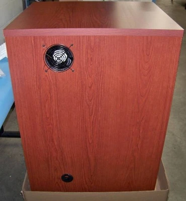 Exact Furniture Executive / Elegant RE-116 16RU A/V Equipment Rack / Cabinet - NEW IN BOX