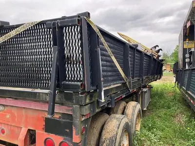 Used 2000 FONTAINE HFTW-5-10045FK FLATBED TRAILER Flatbed Trailers Pennsylvania US | East West Machinery & Drilling #1417069