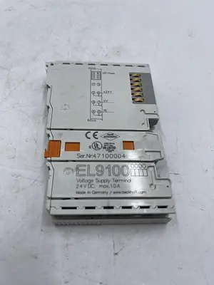 Used BECKHOFF BECKHOFF EL9100 PLC Input & Output | ND Industrial Surplus #1213485