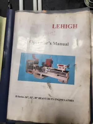 2008 LEHIGH 32200B Lathes, Gap Bed | Machinery Central (10)