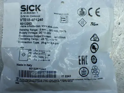 New | in-Stock SICK VTE184P4240 Photoelectric Sensors Ohio US | HGR 24 #912960