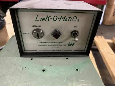 5286-130 Crawford Electric Link-O-Matic Link Forming Machine Model EL