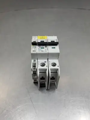 Used Eaton FAZ-C6/2-NA Circuit Breaker, 6A, 2P, 48VDC/277VAC w/Z-NHK Circuit Breakers South Carolina US | Palmetto Automation #1150404