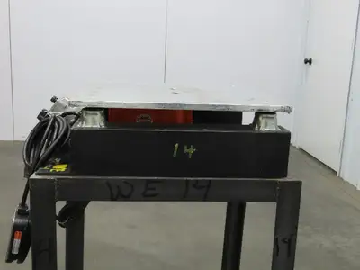 SCR-200 Flat Deck Paper Jogger Shaker Table 18x18" 0-4000 RPM 115V 2500 VPM
