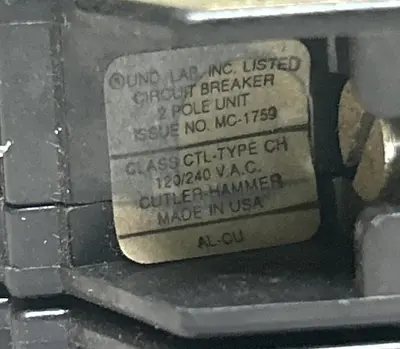 Used CUTLER-HAMMER CH220 Miscellaneous Equipment (Electrical & Power) | Surplus Asset Holdings #1193859