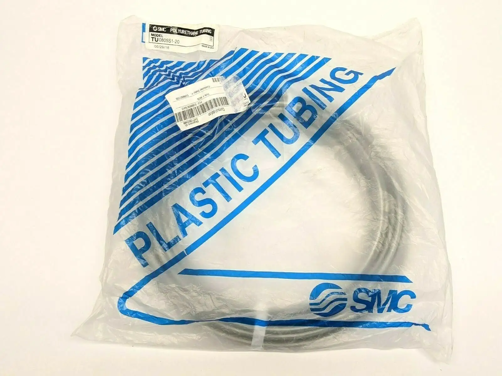 NEW SMC SILVER POLYURETHANE 8MM OD, 20M