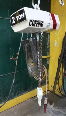 USED COFFING HOISTS EC.4008.3