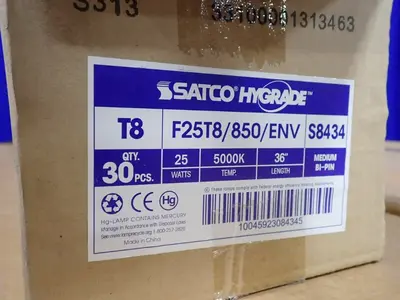 USED SATCO F25T8/850/ENV