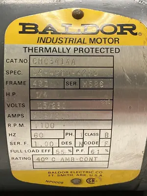 Used BALDOR CHC3414A Industrial Controls Ohio US | Surplus Asset Holdings #1242005