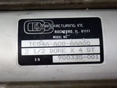 USED C&C MANUFACTURING INC TE04AA08AAA00