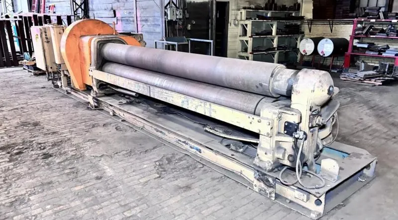 Used WEBB 9L-1312 Plate Bending Rolls including Pinch Ohio US | Yoder Brothers machinery #1310173