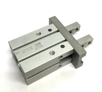 Used SMC Parallel Air Gripper, Long Stroke, 2-Finger, Double Acting Pneumatic Cylinders Michigan US | Maverick Industrial Sales #1390665