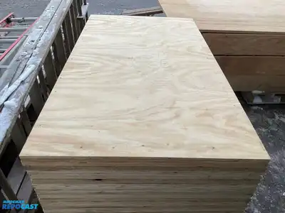 Lot of (30) 2 by 4 plywood crating material