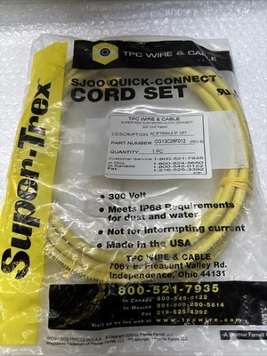 NEW TPC WIRE & CABLE CG13C28F012 CG13C28F012