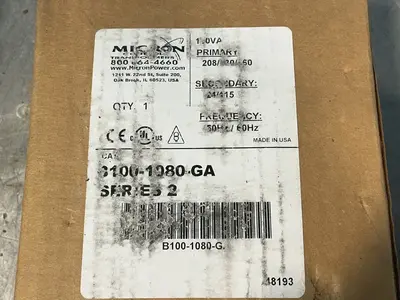 Used MICRON B1001080GA Transformers Ohio US | HGR 24 #1301675