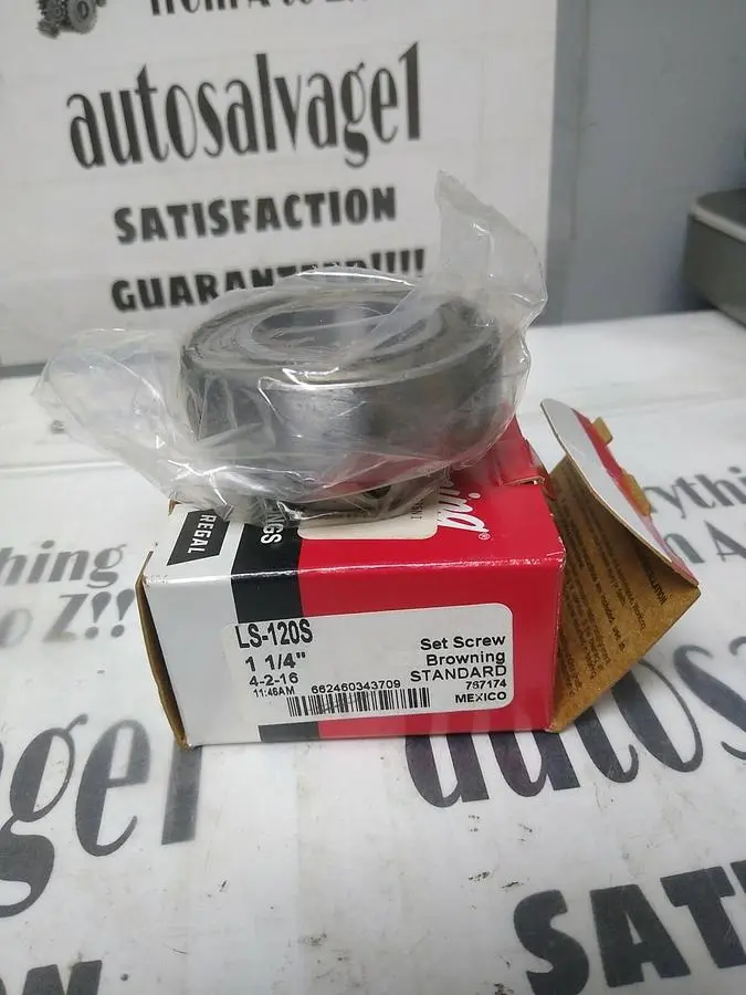 New | in-Stock BROWNING LS-120S Bearings | Surplus Asset Holdings #1190565
