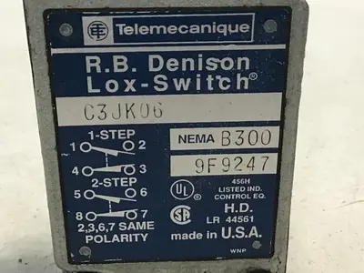 USED TELEMECANIQUE C3JK06