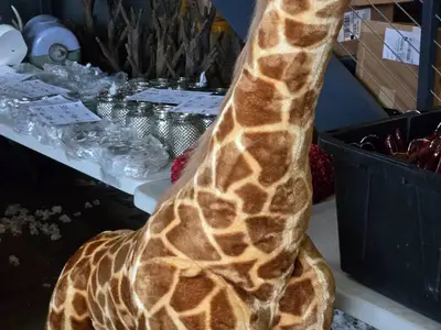 Giraffe Statue 70" x 36"