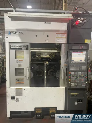Used 2015 OKUMA 2SP-150H CNC Lathes Michigan US | Tramar Industries #419490