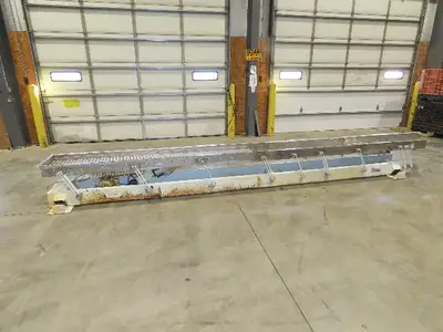 Link-Belt 18"x19' Stainless Vibrating Shaker Feeder Conveyor Food Process