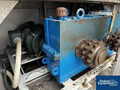 USED Weiler & Co, Inc. 220 Cu Ft Weiler Provisur Dual Shaft Paddle Mixer, Model M12900, S/S