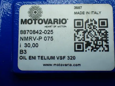 New | in-Stock MOTOVARIO NMRVP 075 Motors (misc) Ohio US | HGR 24 #1056371