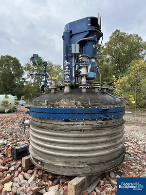 USED Rosenmund 4 Sq Meter Rosenmund Nutsche Filter Dryer, 316L S/S