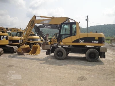 Used 2005 CATERPILLAR M316C Wheel Excavators New York US | Beck Equipment #1509312