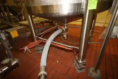 1000 gal feldmeier stainless steel tank