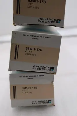 RELIANCE ELECTRIC ADJUSTABLE RESISTOR 63481-17B #L-815